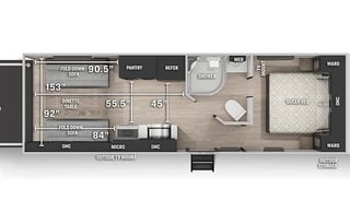 LS28 -Toy Hauler– Garage, Ramp & Full Comfort