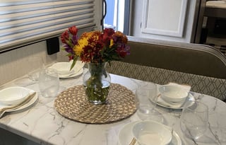 New for 2025 large fridge and plush pads for beds!