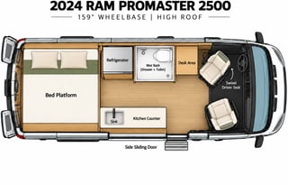 2024 Off-Grid ProMaster | A/C, Shower, Starlink