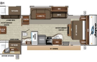 Goin’ Big Triple Slide Bunk House