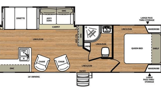 2016 Forest River RV Vibe 268RKS