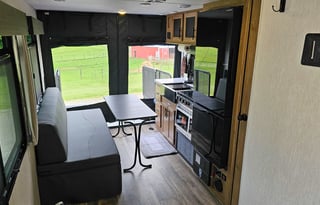 The Black Pearl | Luxury Toy Hauler & Patio Deck!