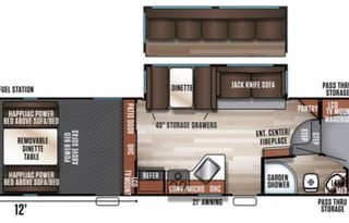 2018 Forest River RV Wolf Pack Fully Furnished Fun