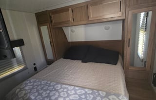 Dave and Mel's family approved camper rental.