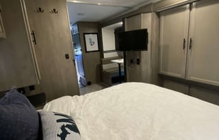 New for 2025 large fridge and plush pads for beds!