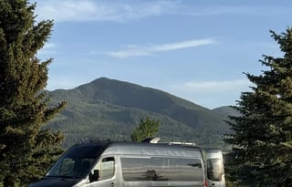 Huck the Adventure Van – Camp Easy. Dog Friendly!