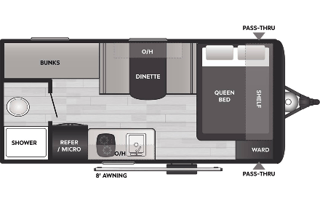 2026 Coleman 17B Bunkhouse | Delivery | Easy Setup