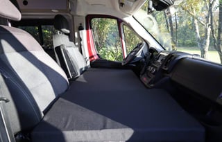 The Vansion - A red van that's just the right size