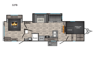 Volante** upgraded mattresses throughout**