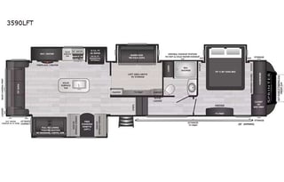 2022 Keystone RV Sprinter Limited 3590LFT