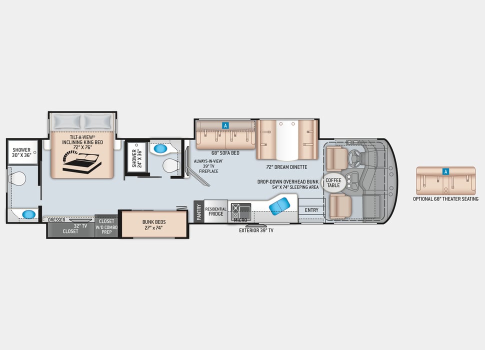 Class A Motor Home rentals in North Lauderdal