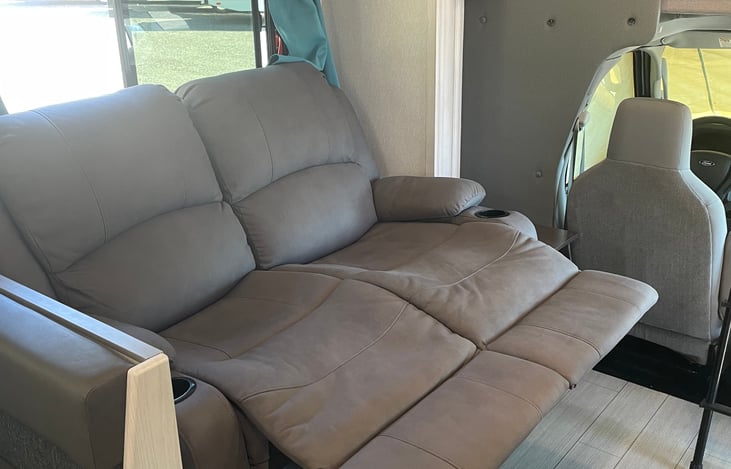 Relax. Put your feet up while watching TV after a full day of fresh air in the outdoors.