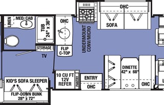 2022 Forest River RV Sunseeker LE 3250DSLE Ford
