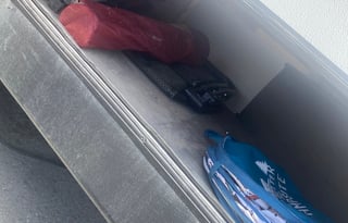 Elijah's bunkhouse trailer