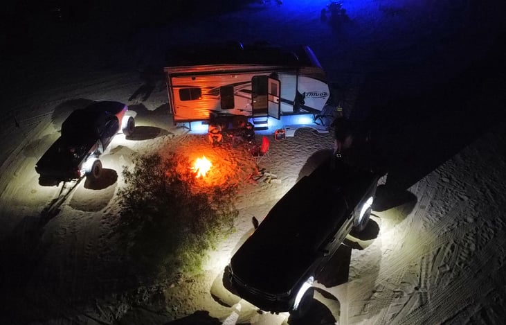 Drone footage from Gordons Well