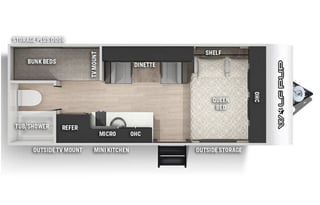 2022 Forest River RV Cherokee Cascade 16BHS