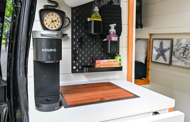 Coffee maker to start your mornings right.