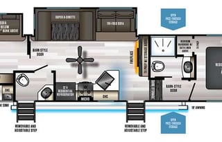 2021 Forest River RV Cherokee Arctic Wolf 321BH