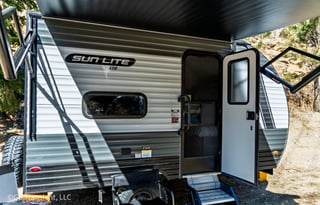Solar-powered, lightweight, adventure bunkhouse