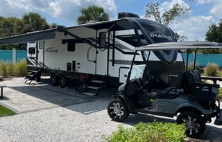 Rent our families luxury camper with bunkhouse!