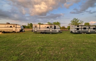 Festival and Pet Friendly Slide out Camper