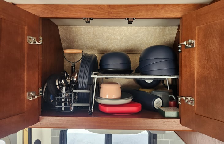 pots and pans and dishes