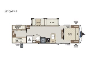 2019 Keystone RV Bullet 287QBSWE