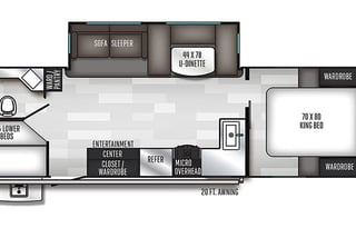 2020 Forest River Solaire 268BHSK BMN1126