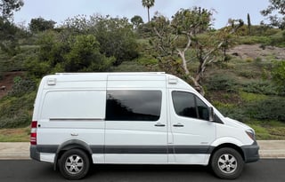 Luxury Mercedes Sprinter Van | Solar, Shower