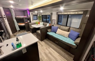 Cozy little home on wheels. 2020 Wildwood trailer