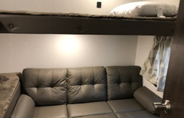 Bunkhouse futon - folds down to full size bed