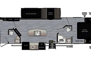 Modern & Cozy Keystone Bullet Bunkhouse, Sleeps 8!