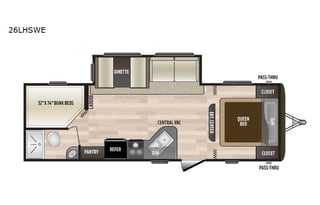 Adventure Awaits! Room for S'mores in HUGE Pantry!