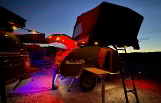 Simon, 2024 Escapod Voyager Topo2 w/ Roof Top Tent