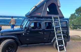 Jeep Wrangler Sahara UPGRADED, Roofnest Camper Top