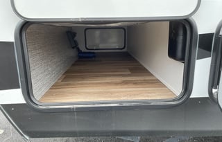 RV outback with private bunkroom