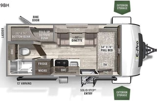 2021 Flagstaff E-pro 19BH