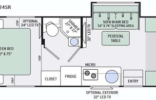 2016 Thor Motor Coach Citation Sprinter 24SR