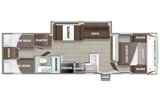 2021 Prime Time RV Avenger 28QBSLE