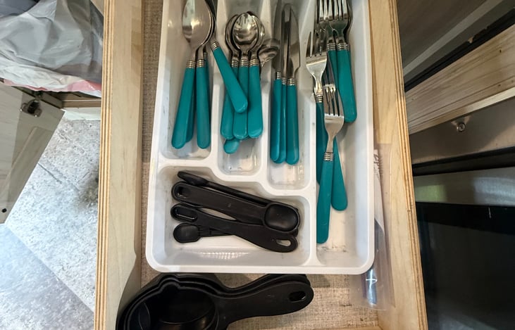 We provide you with some basic silverware for your trip