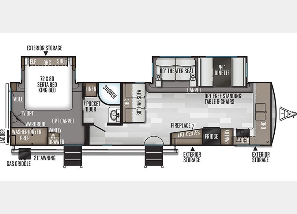 Travel Trailer rentals in Riverside