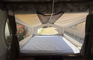 Pop Up Camper w/ Cargo Deck