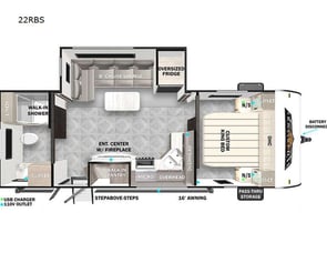 Forest River RV Wildwood 22RBS