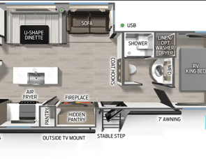 Forest River RV Cherokee Wolf Pup Black Label 17JGBL