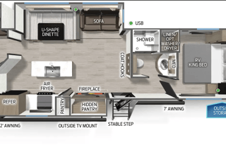 2021 Forest River RV Cherokee Black Label 17JWBL