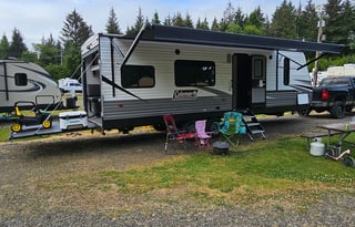 The Davis's Toy Hauler