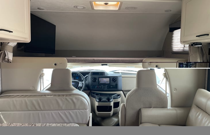 Over cab bunk