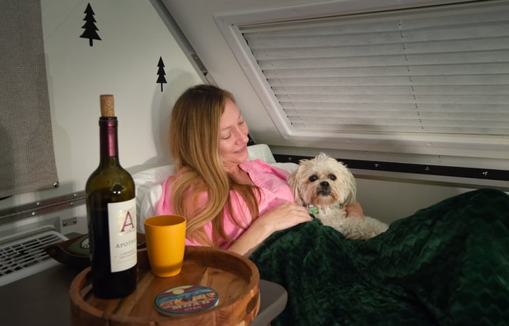 Relax with a book and your dog!