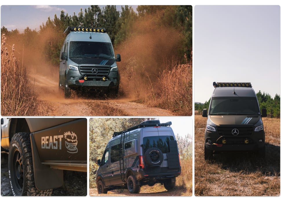Class B Camping Van rentals in Los Angeles