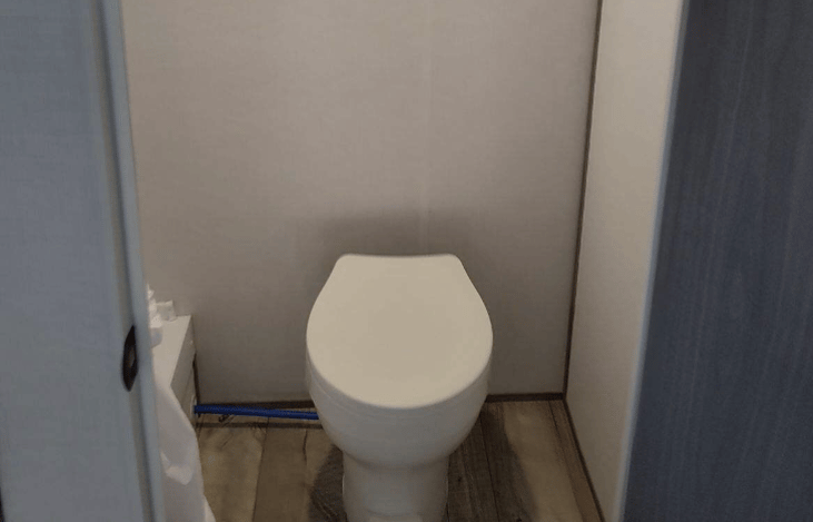 Bathroom. There is a shower on the left.